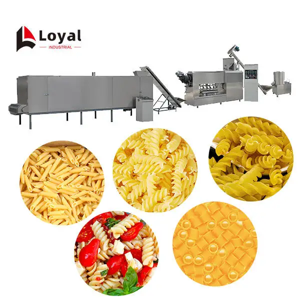 Pasta Macaroni Making Machine Single Screw Extruder with Capacity 200~250kg per hour