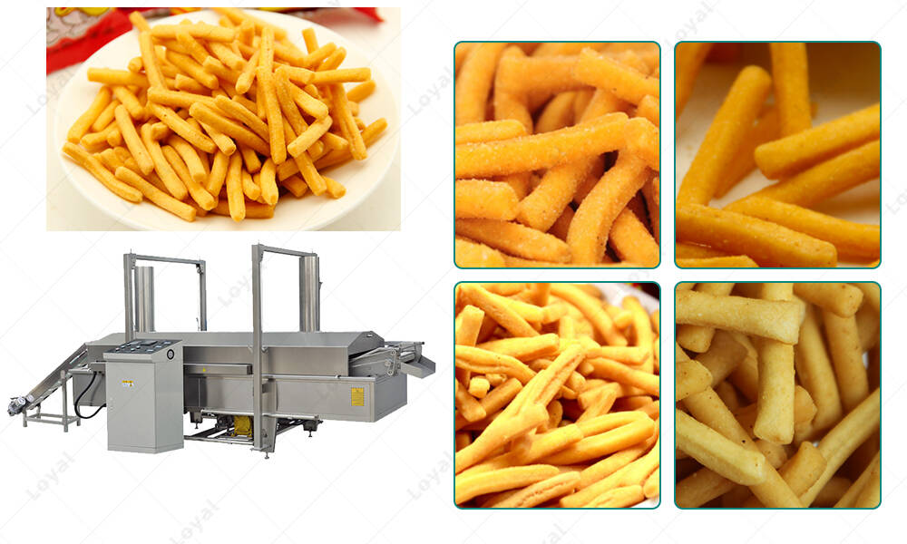 Application Of Namkeen Fryer Machine