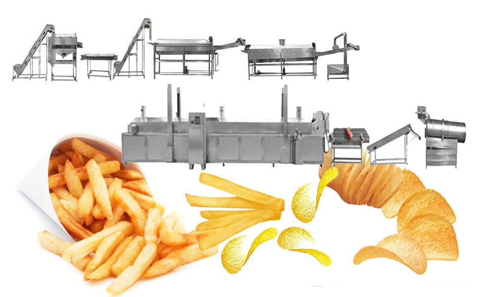 Fully Automatic Potato Chips Processing Line