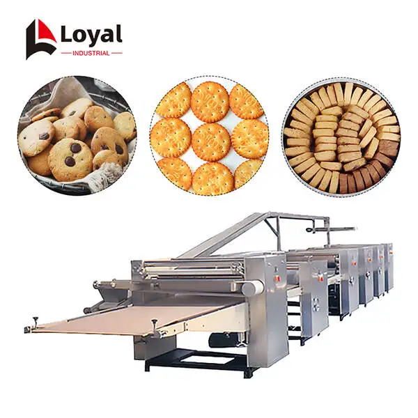 Durable Automatic Biscuit Machine Industrial Biscuit Making Machine With High Accuracy