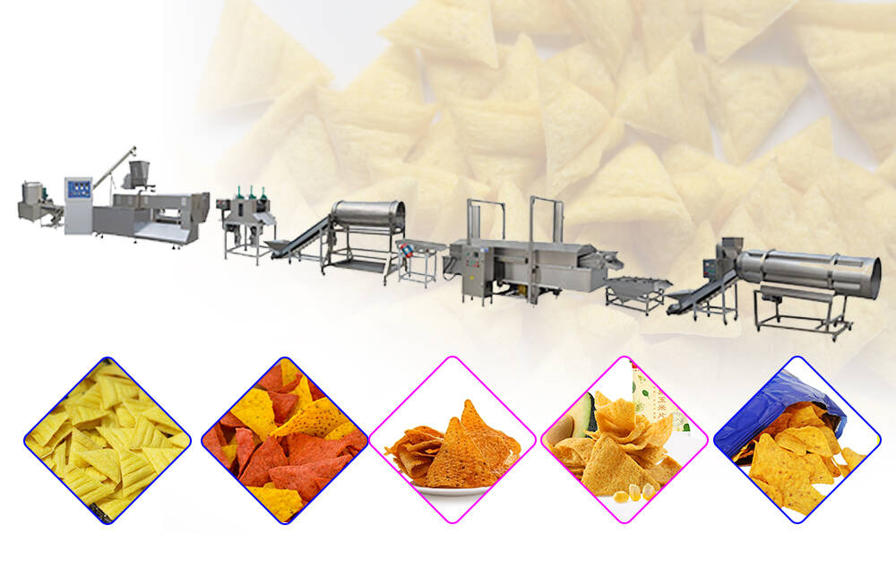Manufacturing Processes of Sun Chips Multigrain Snacks Procession Line