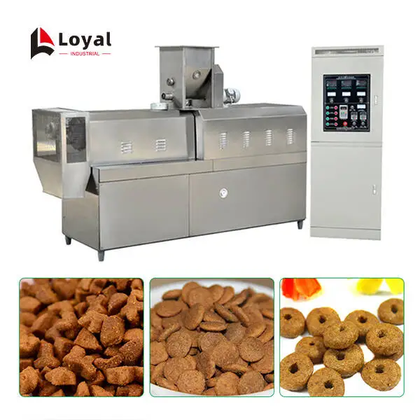 High Speed Dog Food Production Line Pet Dog Food Making Machine