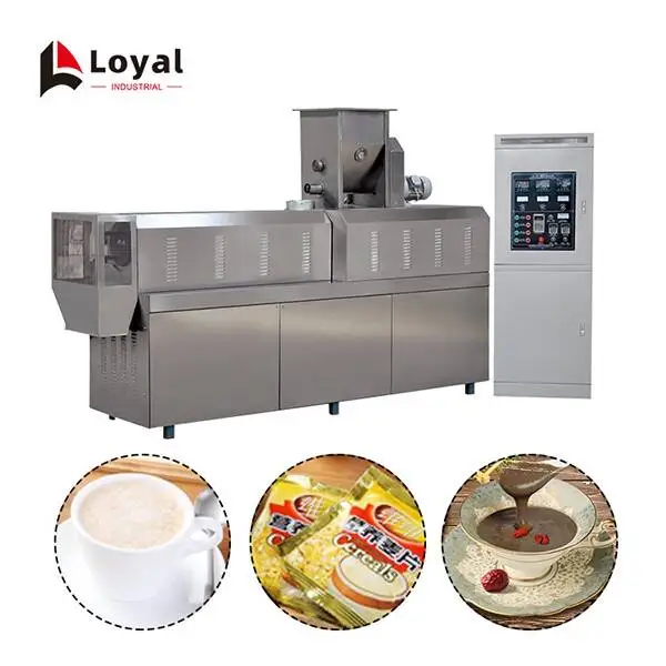 300-500Kg/h Nutritional Powder Baby Food Processing Line For Beans Milk Powder