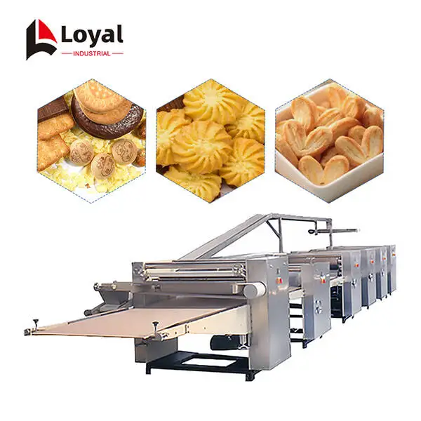 Durable Automatic Biscuit Machine Industrial Biscuit Making Machine With High Accuracy