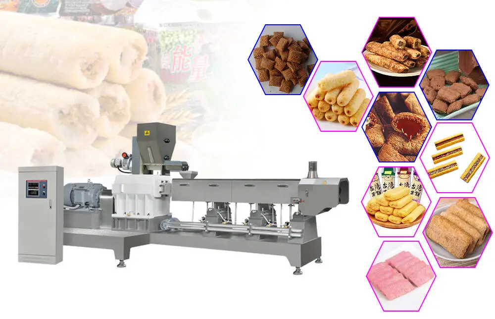 ﻿FEATURES OF DOUBLE SCREW EXTRUDER