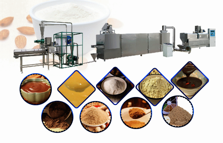 Nutritional Powder Baby Food Processing Line