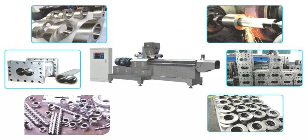 ADVANTAGES OF DOUBLE SCREW EXTRUDER DOG TREAT MAKING MACHINE