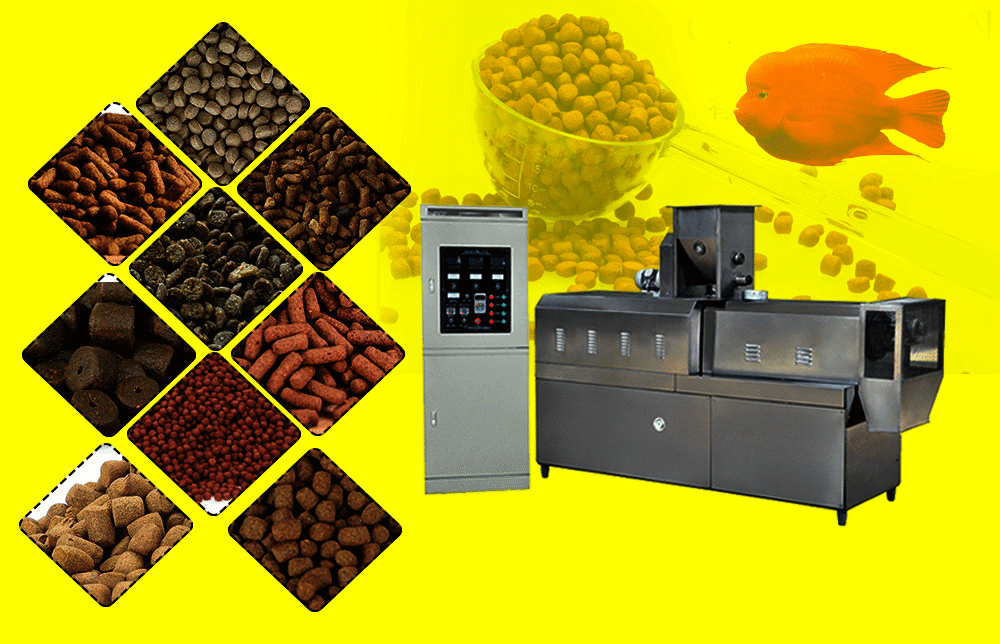 Low Electricity Fish Meal Fish Feed Production Line Cat Fish Feed Pellet Machine