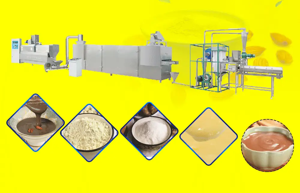 nutritional baby rice powder production line