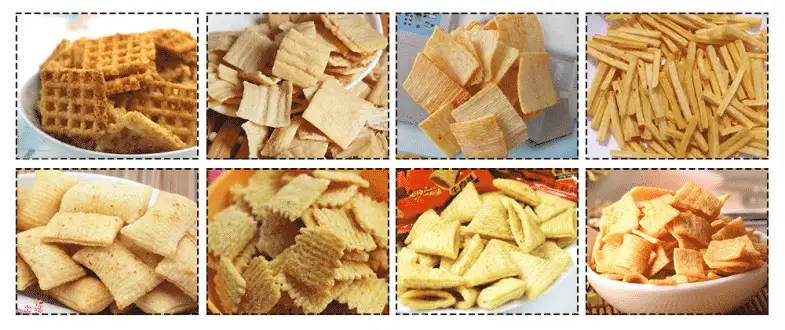 SAMPLE PICTURES OF FRIED BUGLE CHIPS