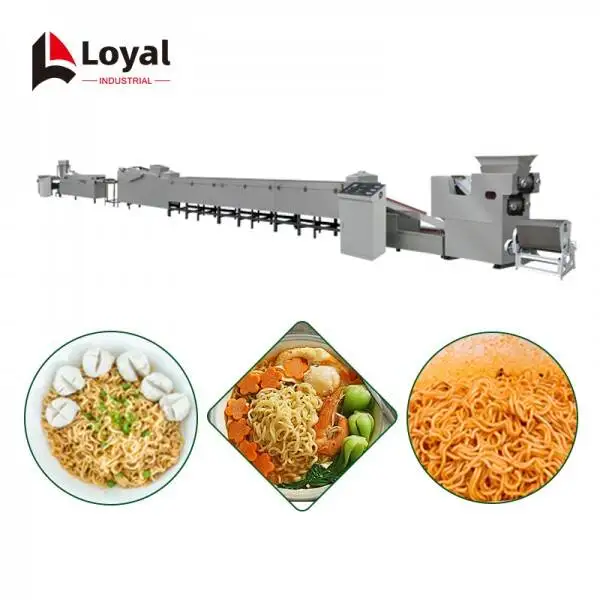 BIG INDUSTRY AUTOMATIC INSTANT NOODLES MAKING MACHINE / PROCESSING LINE