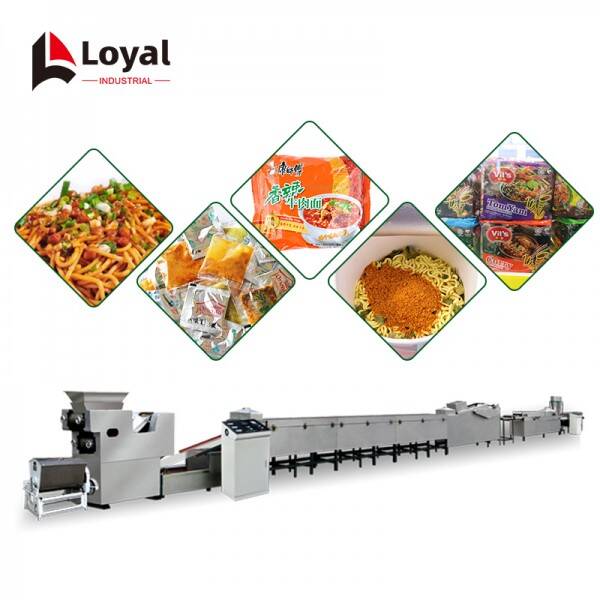 BIG INDUSTRY AUTOMATIC INSTANT NOODLES MAKING MACHINE / PROCESSING LINE