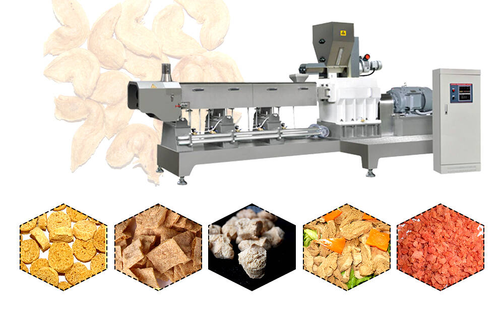 Application of Soyabean Meat Making Machine in Manufacturer