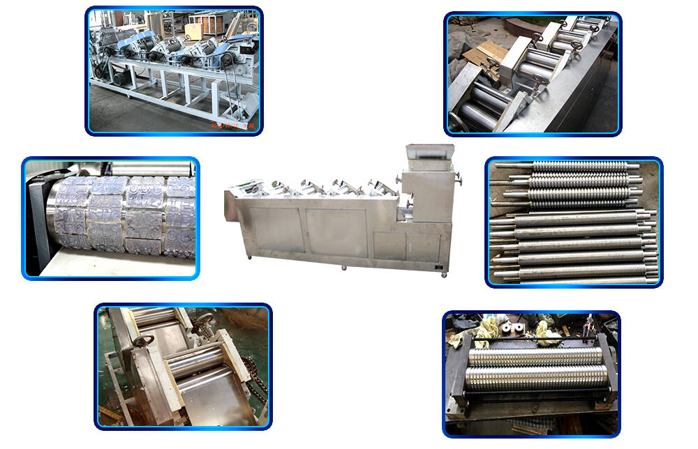 Wheat Flour Snack Making Machine Equipment Materials