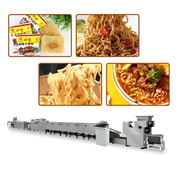 Full Automatic 11000pcs/ 8hours Instant Noodles Production Line