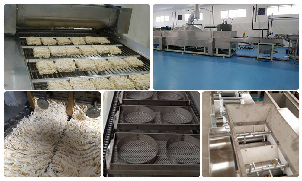 The details about instant noodles production line