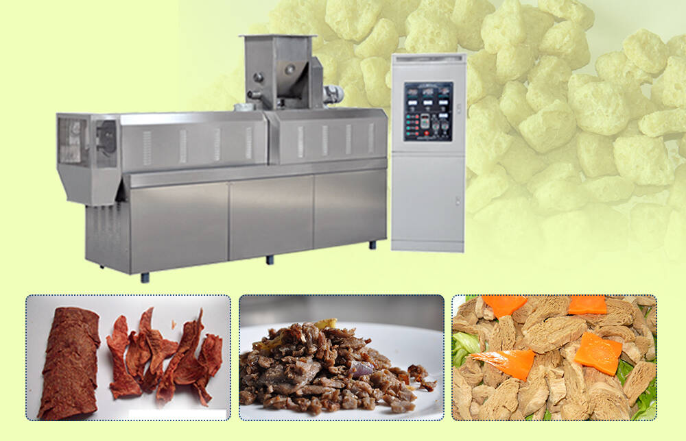 The Main Equipment Using In The Soya Bean Meat Protein Making Machine