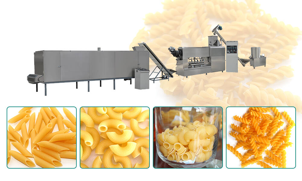 High Efficiency Pasta Macaroni Production Line