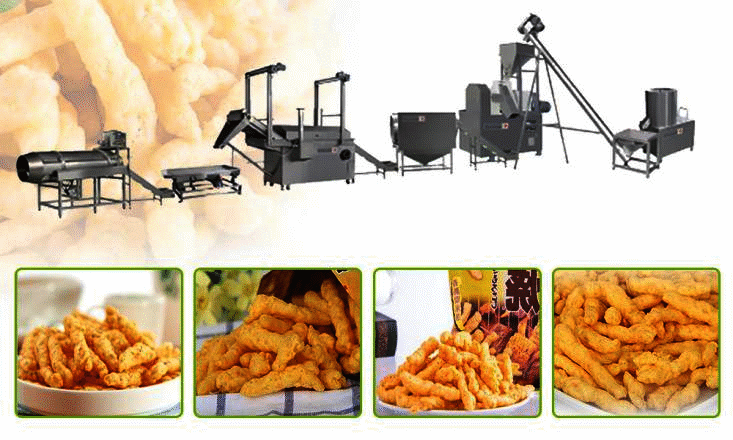 kurkure snack  production line