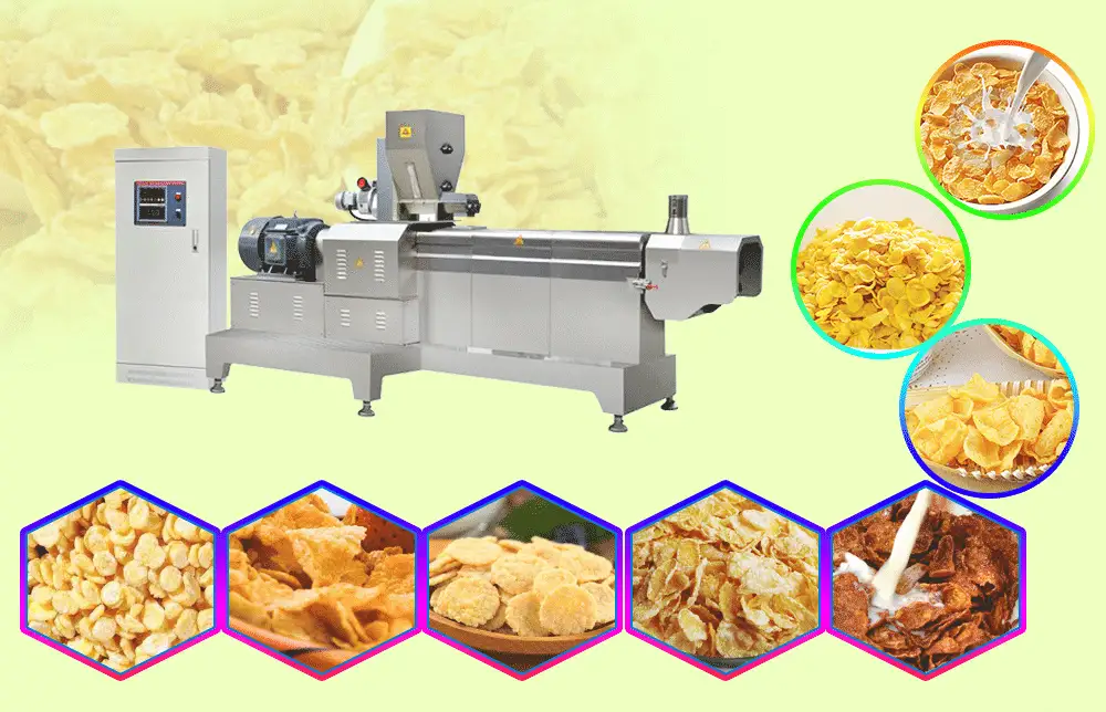Applications of Coen Flakes Production Line in Manufacturer