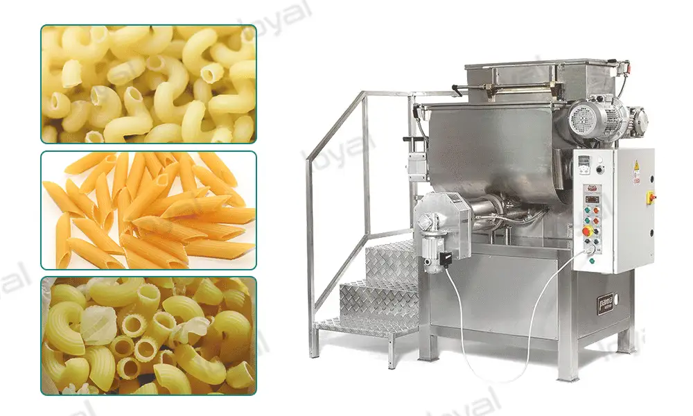 Industrial pasta making machine prod 250 kg hour