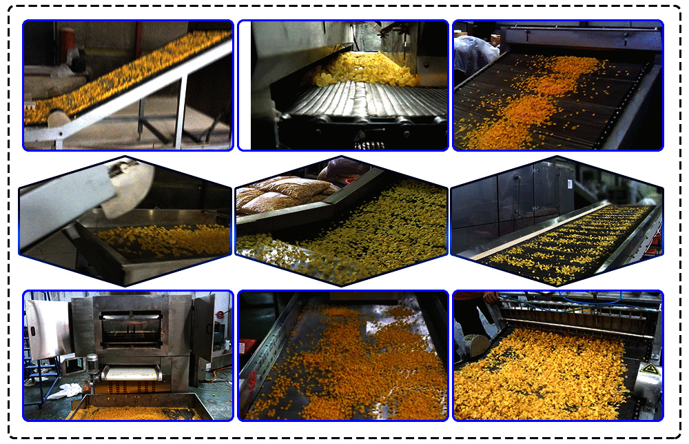 Site Picture of Corn Flakes Processing Line