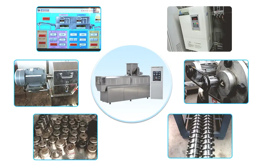 Equipment Parts Of Bread Crumbs Production Line
