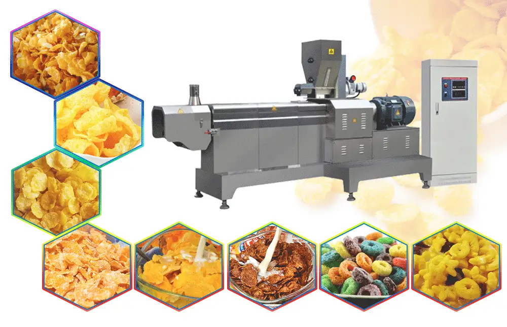 Application of Corn Flakes Production Line in Manufacturer