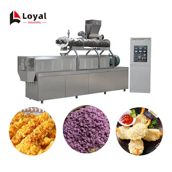 40-1000 KG/H Bread Crumbs Making Machine Continuous Production Line