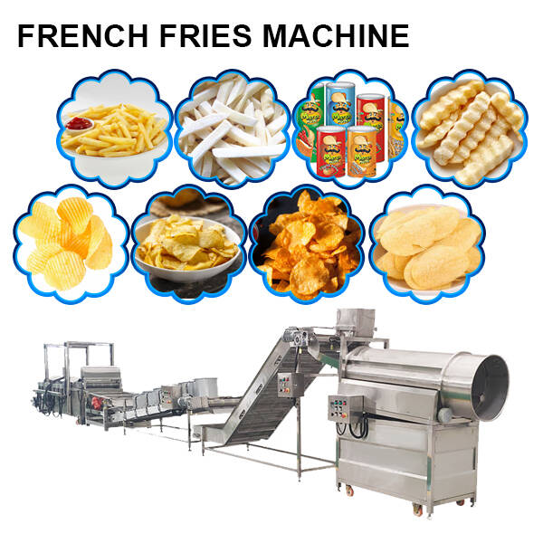 Automatic Frozen French Fries Machine