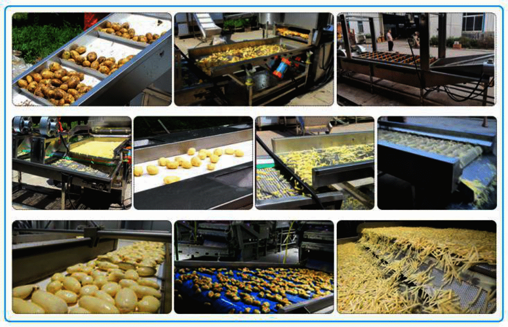 Fried French Fries Maker Machine Processing