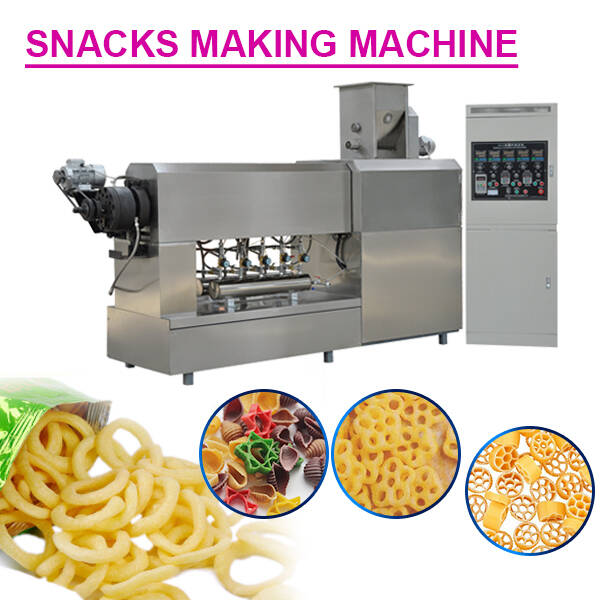 Stainless Steel 3D Cereal Pellets Snack Production Line