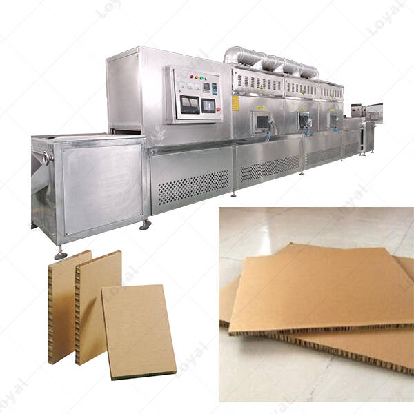 Small Paper Drying Machine Industrial Tunnel Sawdust Paper Cardboard Microwave Drying Machine