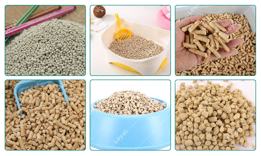 Sample Tofu Crystal Cats Litter of Automatic Industrial Tunnel Microwave Sterilizing Drying Machine