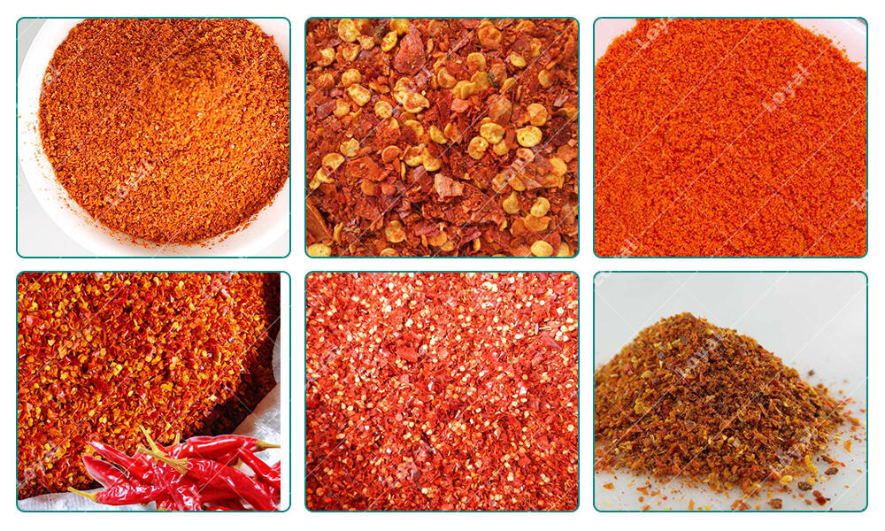 Chili Powder of Sterilization Drying Machine