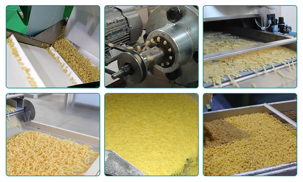Machine Details Of The Vacuum Macaroni Production Line
