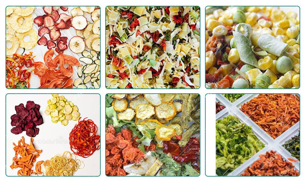 High-quality microwave sterilization factory produces fruit and vegetable samples