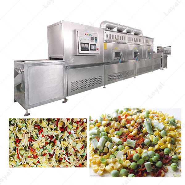 High Quality Continuous Microwave Sterilization Machine For Dehydrated Fruits And Vegetables