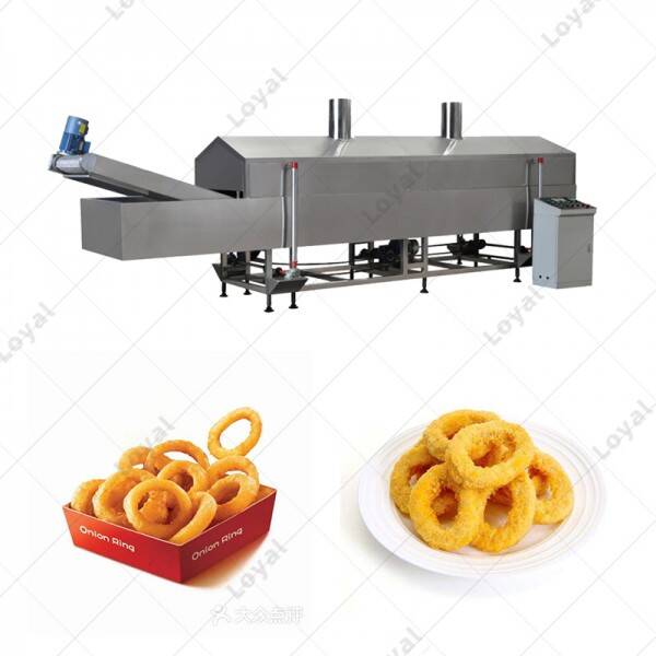 Hot Sale Automatic Onion Fryer Machine Fried Variety Onion Belt Fryer Machine