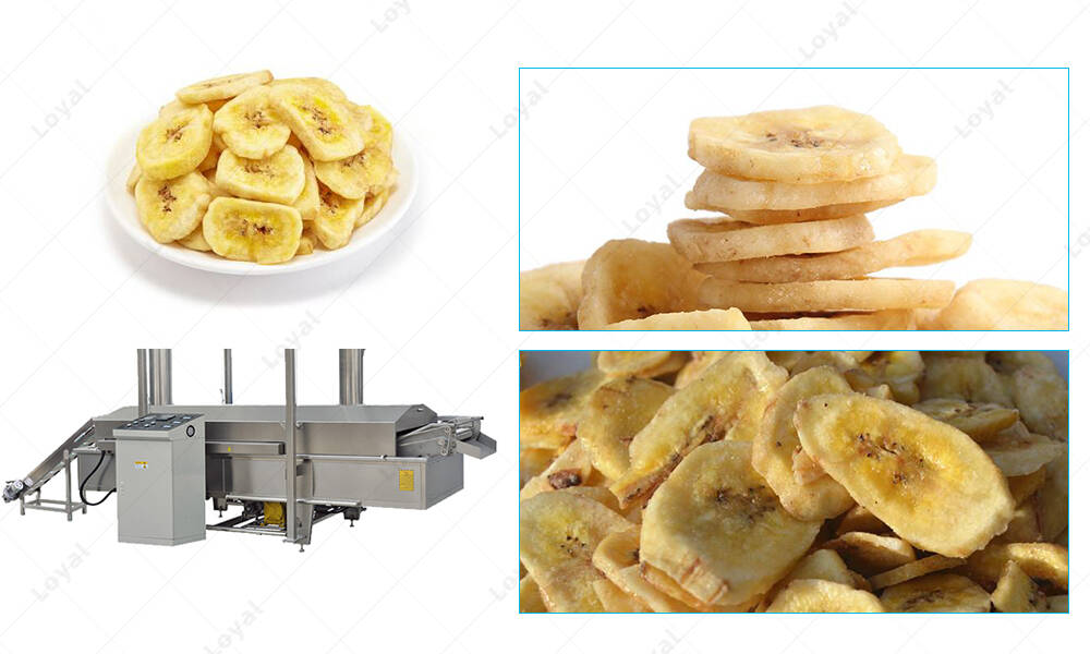 Banana Chips Frying processing line