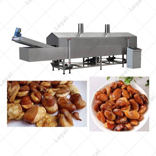 Multi-Functional Stainless Steel Commercial Orchid Beans Frying Machine With Oil Filtration System