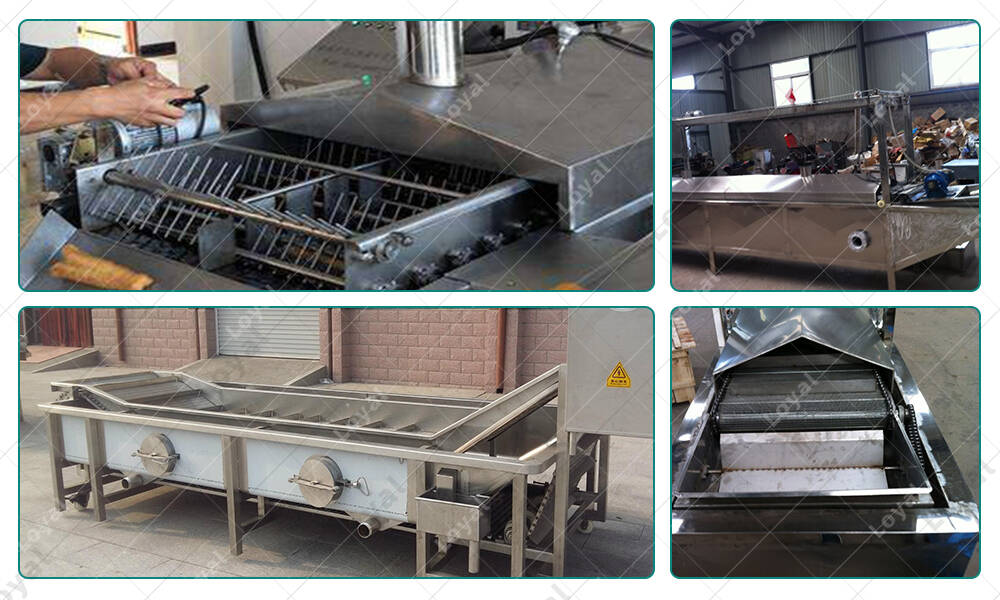 Industrial Pork Rinds Frying Machine Workshop production equipment