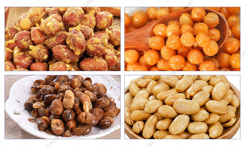 Automatic Batch Fryer Nuts sample