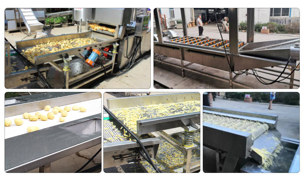 Customer Factory Potato Chips Manufacturing Processing Line