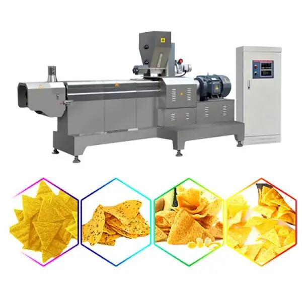 Heavy-Duty Automatic Doritos Production Line Doritos Tortilla Chips Making Machine