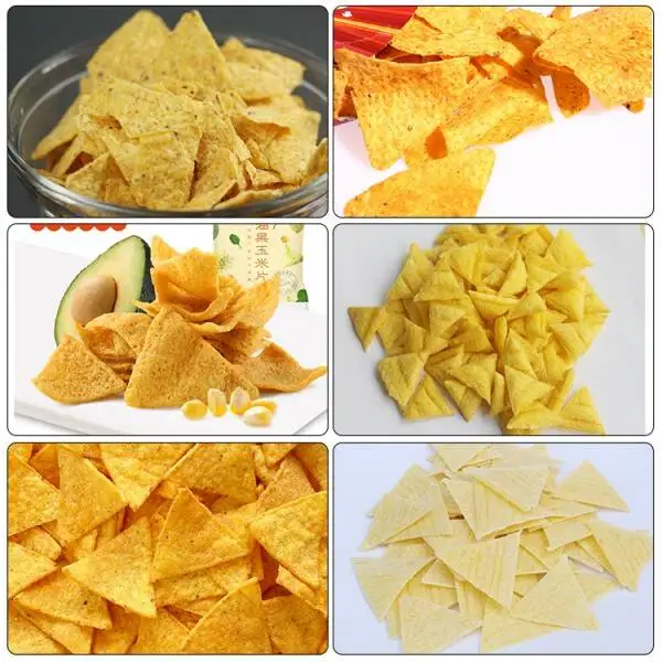 Heavy-Duty Automatic Doritos Production Line Doritos Tortilla Chips Making Machine