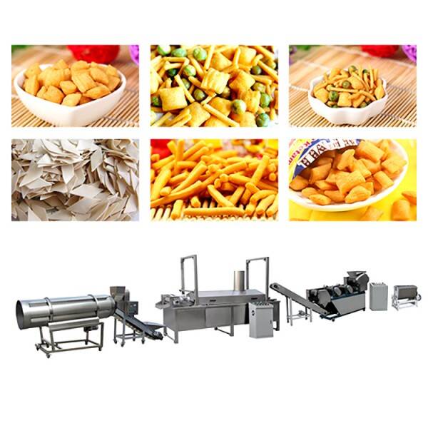 200KG/H Wheat Flour Snack Making Machine, Sticks Snack Fried Wheat Dough Snack Machine